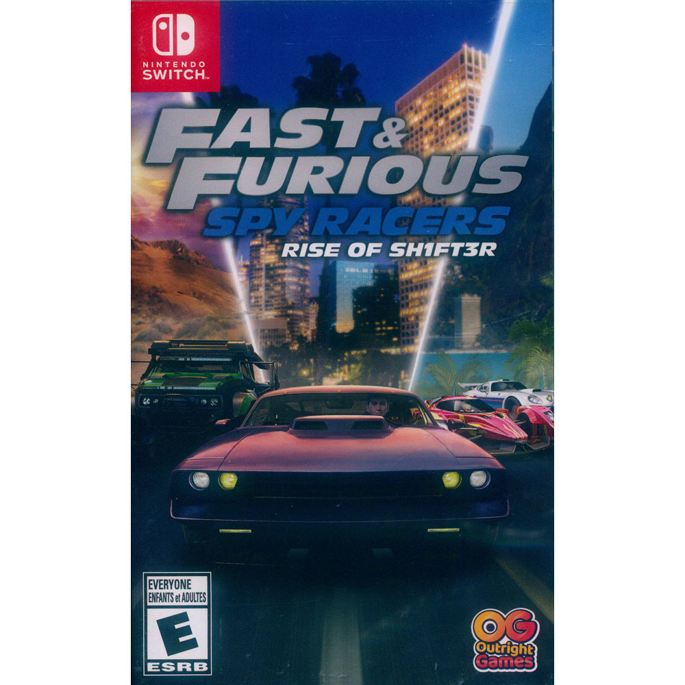 Nintendo 任天堂 NS Switch《玩命關頭間諜賽車手 Fast & Furious: Spy Racers》中英日文美版
