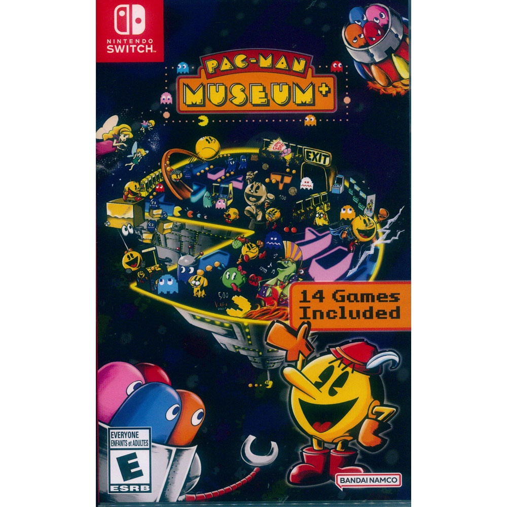Nintendo 任天堂 NS Switch《吃豆人 博物館 + 小精靈 PAC-MAN MUSEUM +》英日文美版（其他規格）