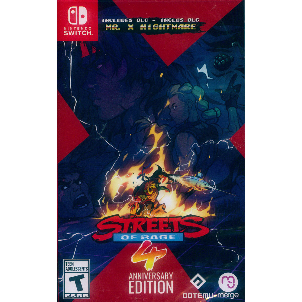 Nintendo 任天堂 NS Switch《格鬥三人組 4 週年記念版 年度版 Street of Rage 4》英文美版