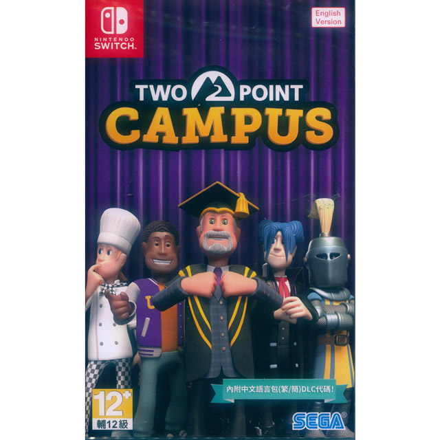 Nintendo 任天堂 NS Switch《雙點校園 Two Point Campus》中英文亞版