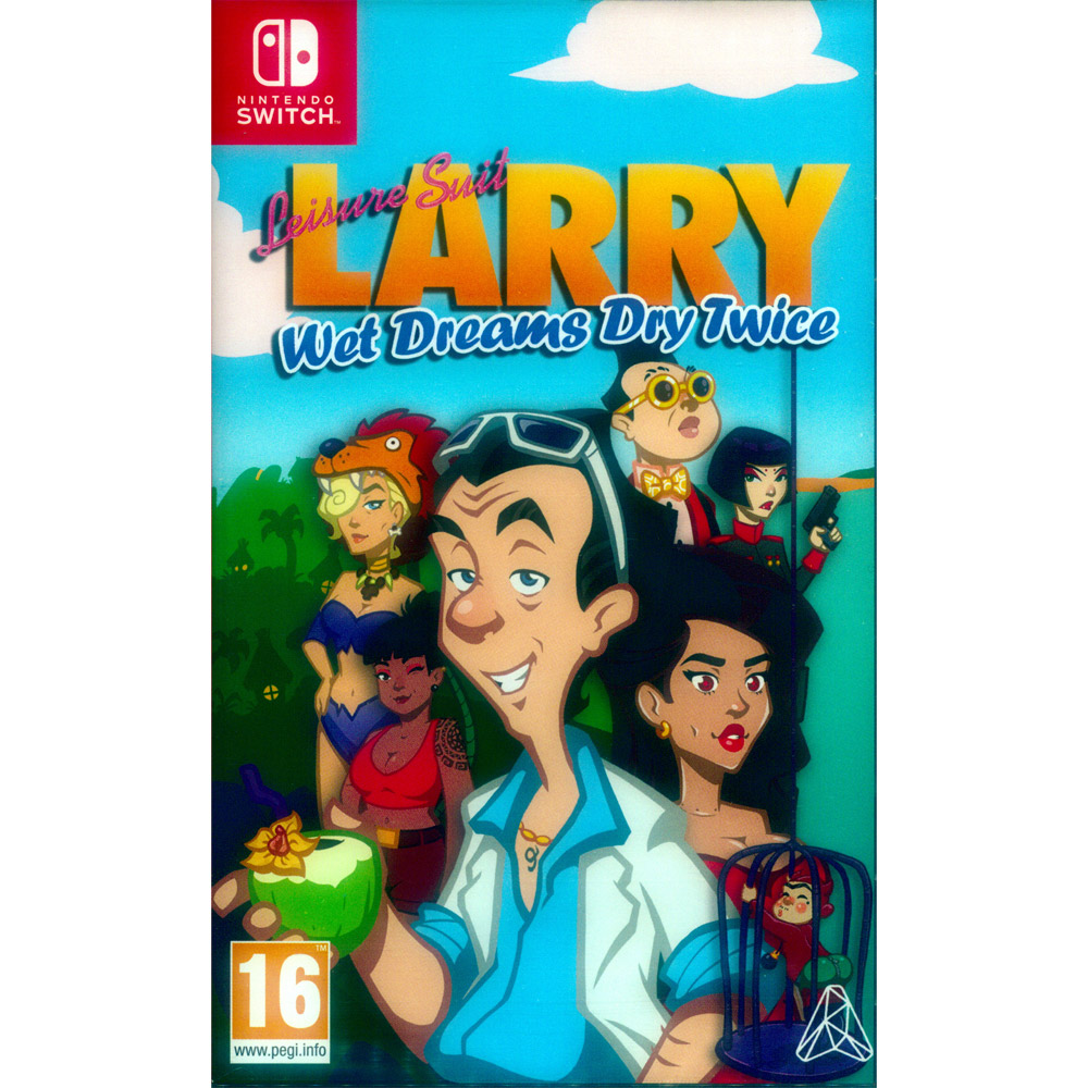 Nintendo 任天堂 NS Switch《幻想空間孤島精魂 Leisure Suit Larry Wet Dreams》中英文歐版（其他規格）