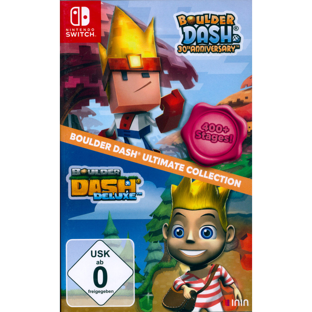 Nintendo 任天堂 NS Switch《巨石冒險終極版 Boulder Dash Ultimate Collection》中英日文歐版