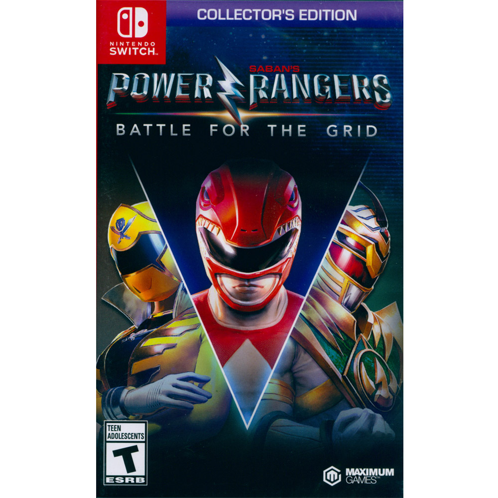 NS Switch 《金剛戰士：網絡之戰收藏版Power Rangers 》英文美版