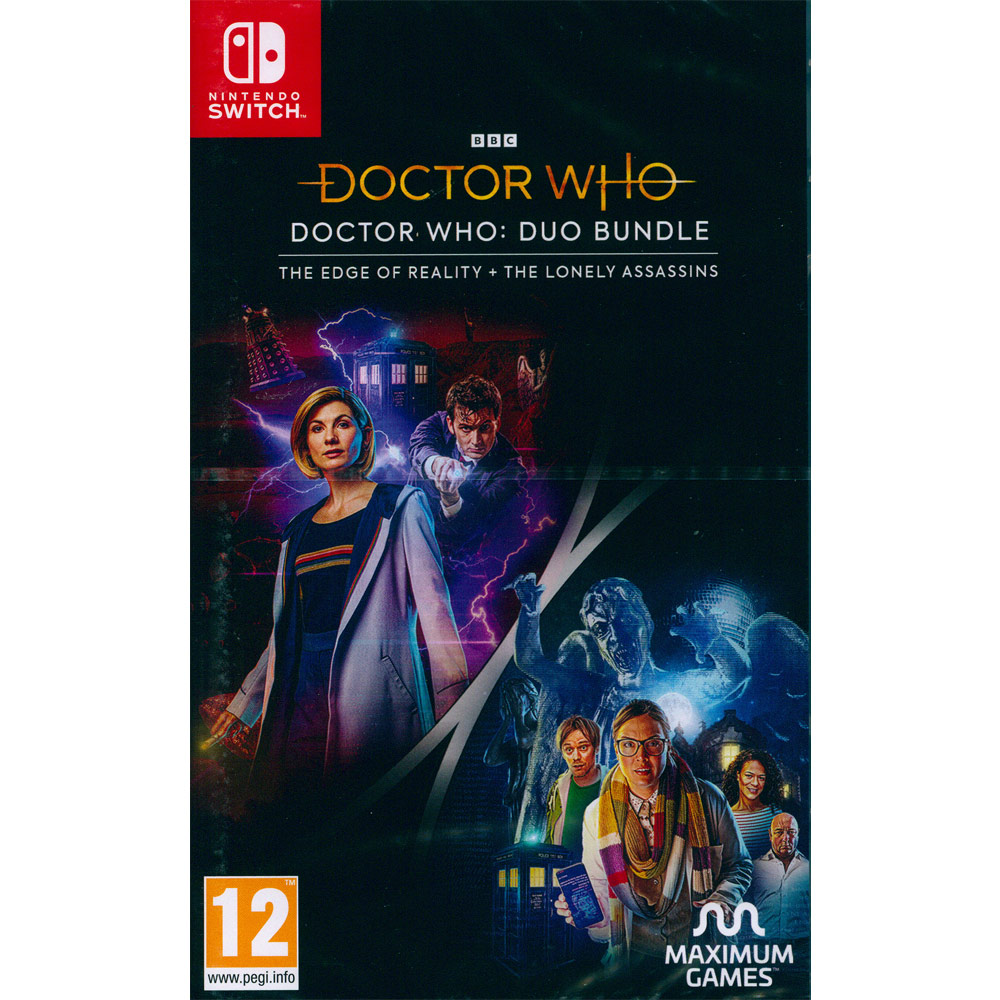Nintendo 任天堂 NS SWITCH《神秘博士同捆包 Doctor Who: Duo Bundle》中英日文歐版（其他規格）