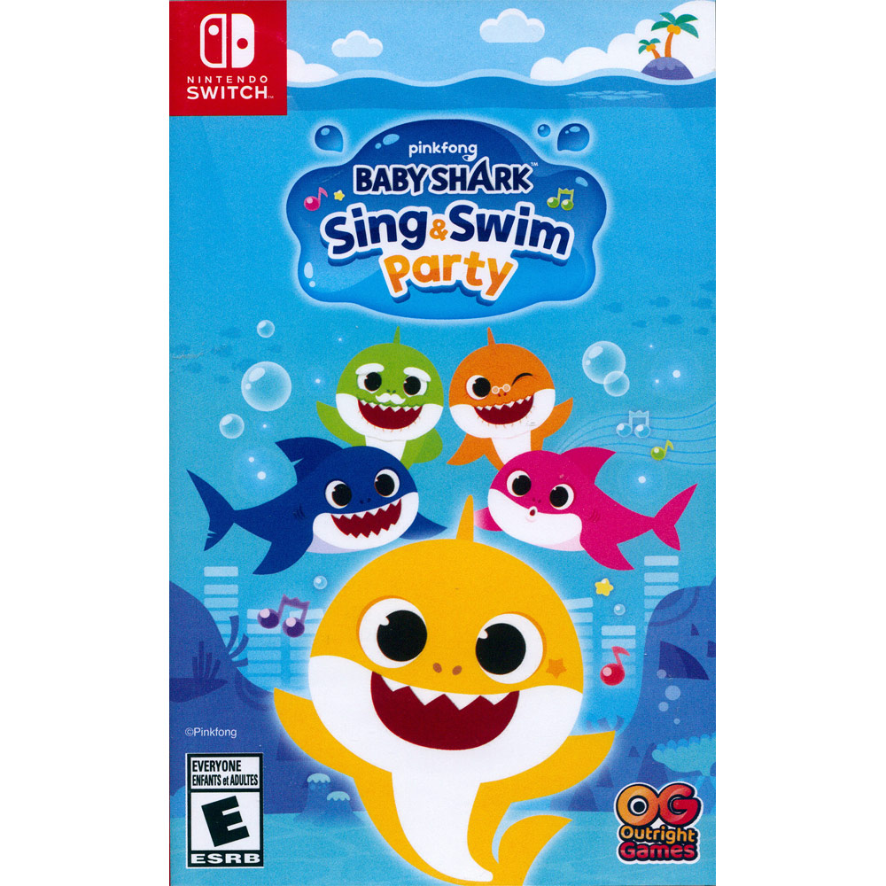 Nintendo 任天堂NS Switch《鯊魚寶寶唱游派對Baby Shark: Sing & Swim Party》中英日文美版- PChome  24h購物