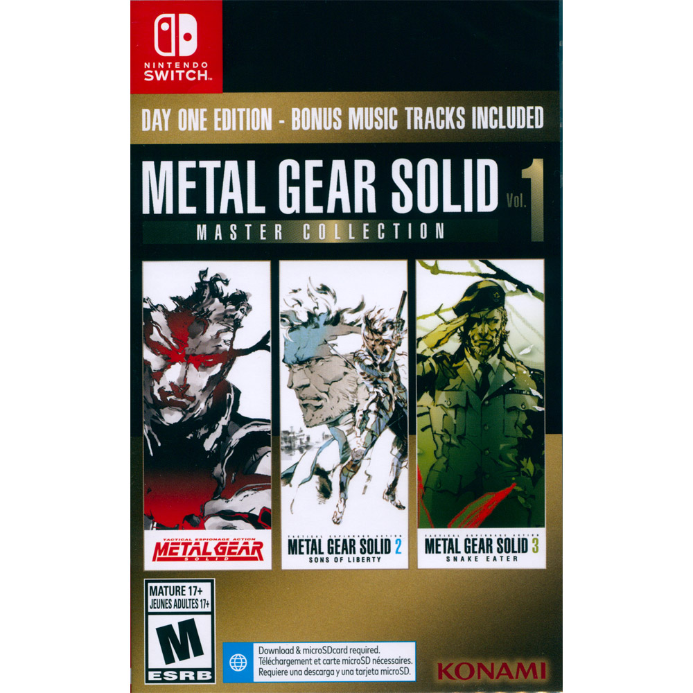 Nintendo 任天堂NS Switch《潛龍諜影METAL GEAR SOLID MASTER