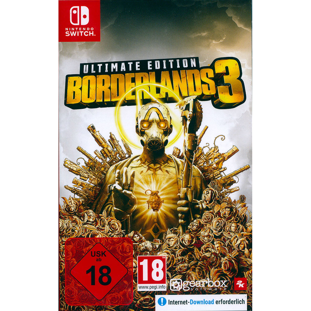 Nintendo 任天堂 NS SWITCH《邊緣禁地3終極版 Borderlands 3: Ultimate Edition》中英日文歐版