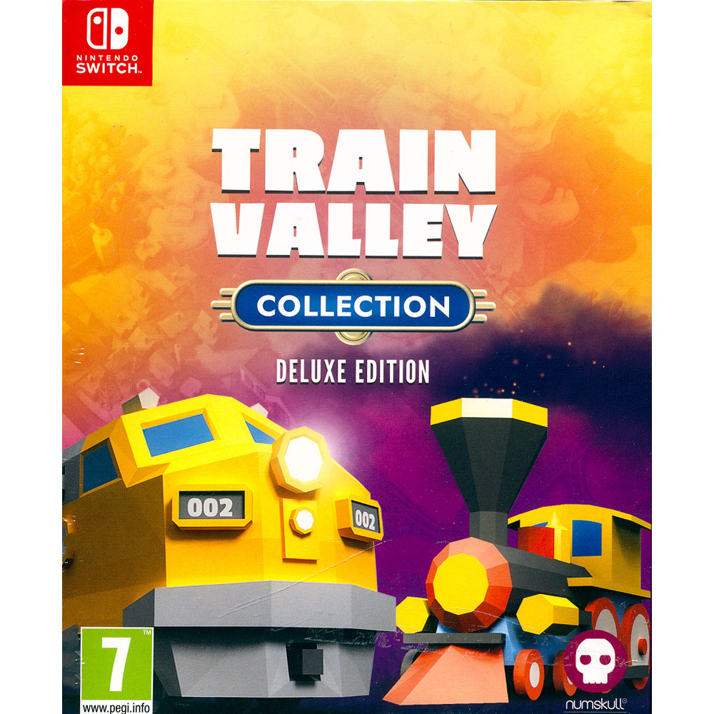 Nintendo 任天堂 NS Switch《火車谷 1+2 合輯 豪華版 Train Valley Collection Deluxe》中英日文歐版