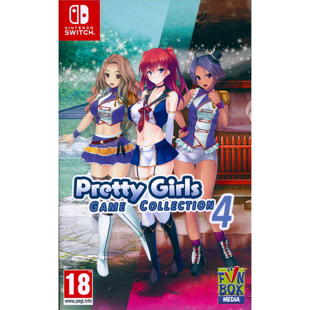 Nintendo 任天堂 NS Switch《美少女遊戲合輯 4 Pretty Girls Game Collection IV》中英日文歐版