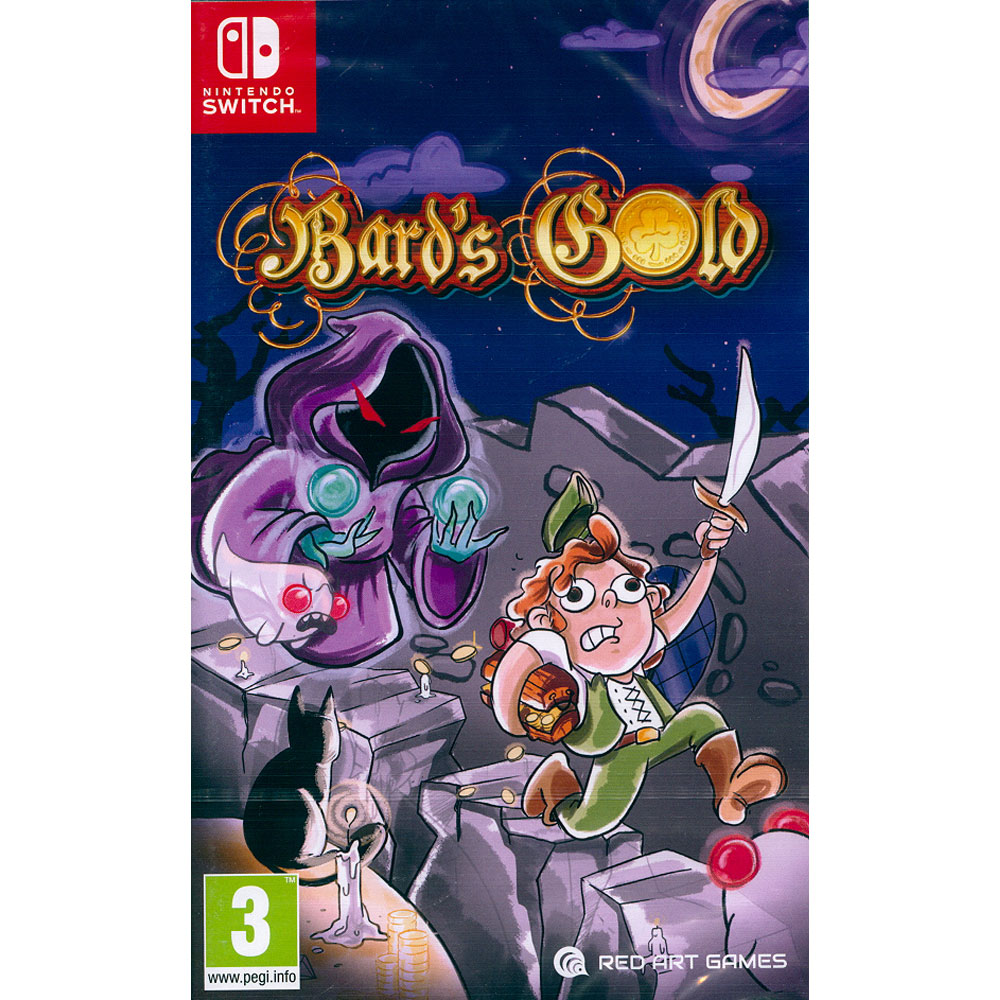 Nintendo 任天堂 NS Switch《巴德的黄金 Bard's Gold》中英日文歐版