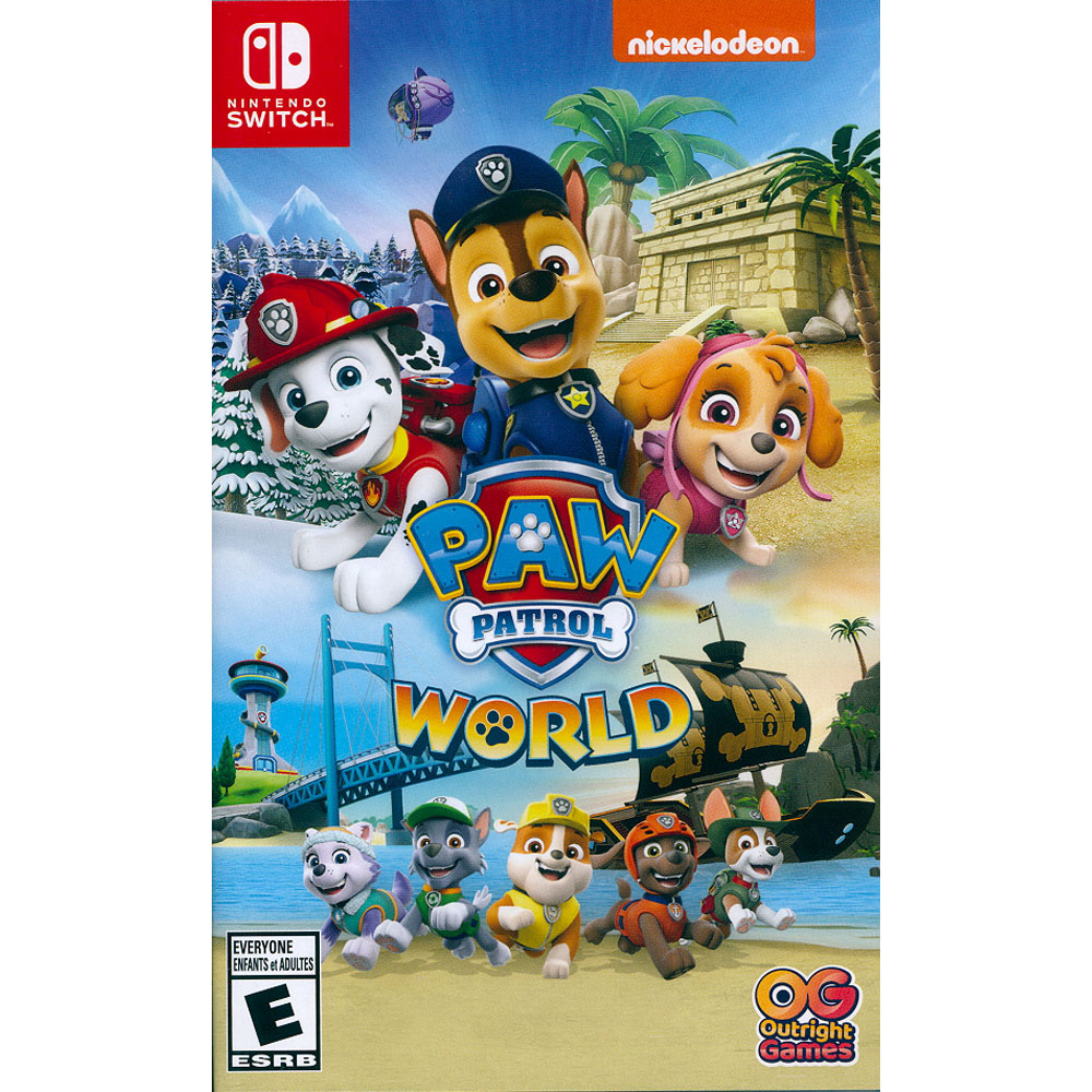 Nintendo 任天堂 NS Switch《汪汪隊立大功世界 PAW Patrol World》中英日文美版