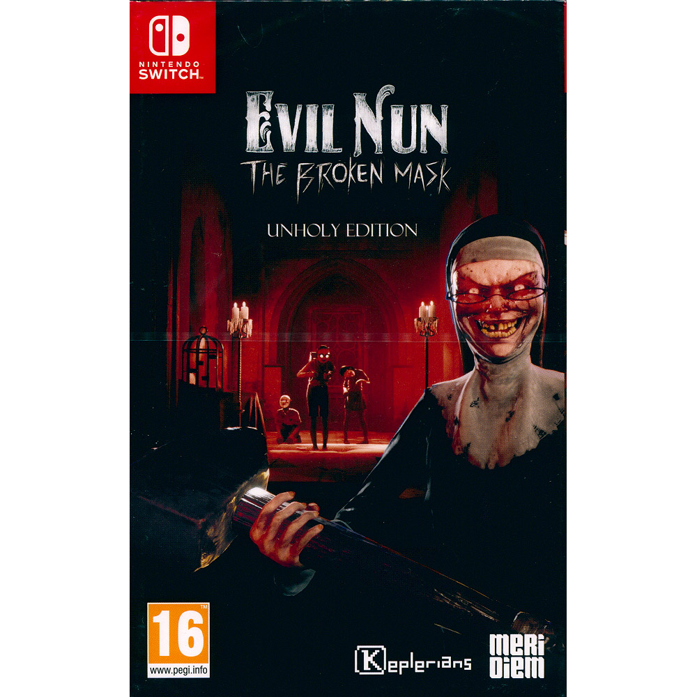 Nintendo 任天堂 NS Switch《鬼修女 邪惡修女:破碎的面具 邪惡版 Evil Nun The Broken》中英日文歐版