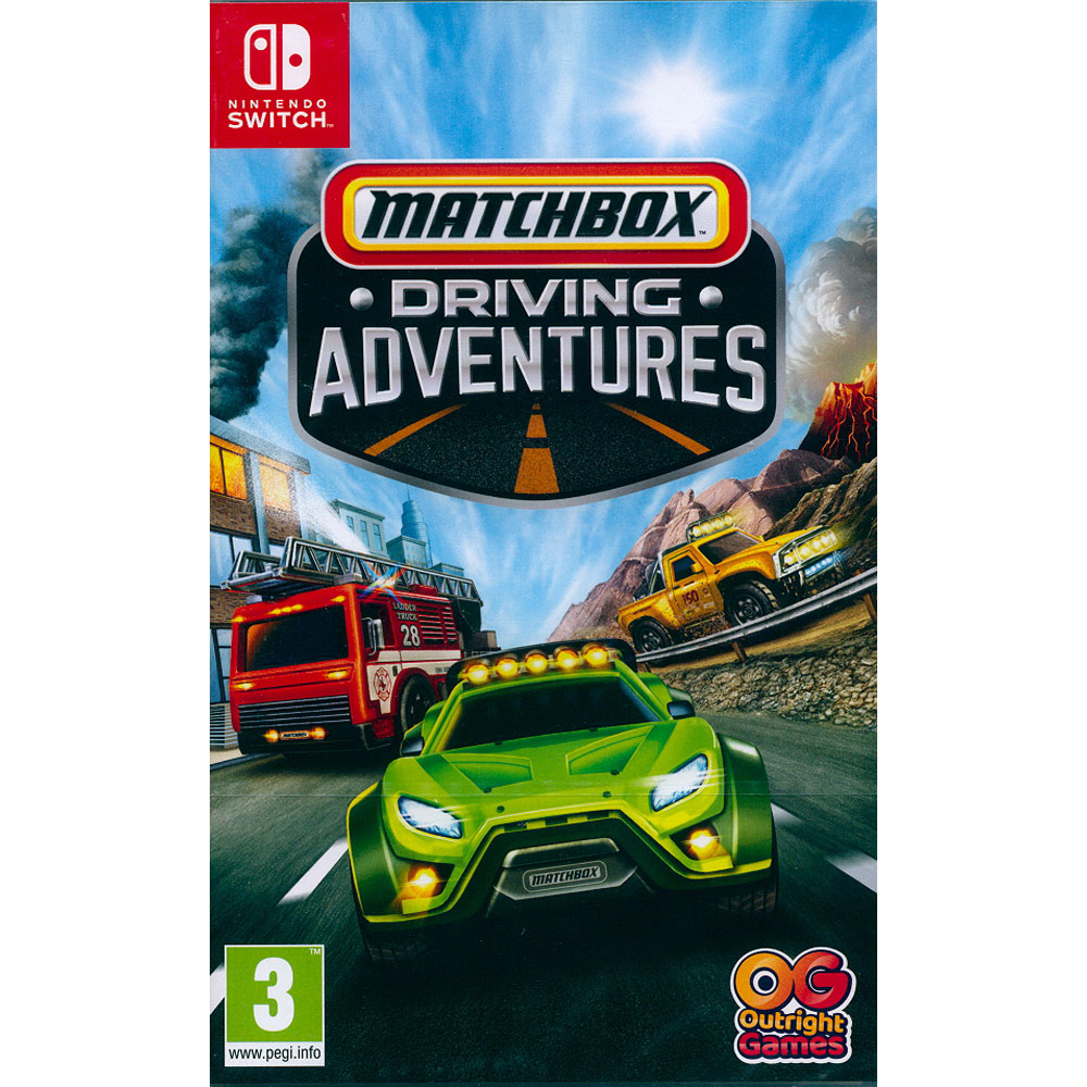 Nintendo 任天堂 NS Switch《火柴盒：駕駛冒險 Matchbox Driving Adventures》中英日文歐版