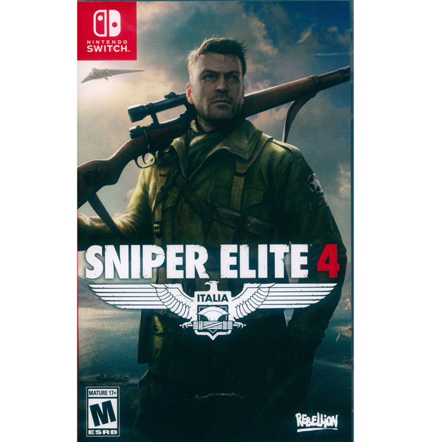 Nintendo 任天堂 NS Switch《狙擊之神 4 (狙擊4) Sniper Elite 4》中英文美版