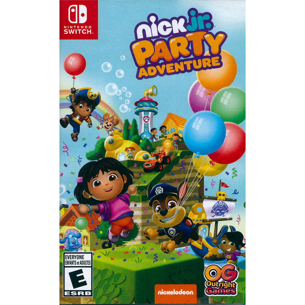 Nintendo 任天堂 NS Switch《尼克兒童派對冒險 Nick Jr. Party Adventure》中英日文美版（其他規格）