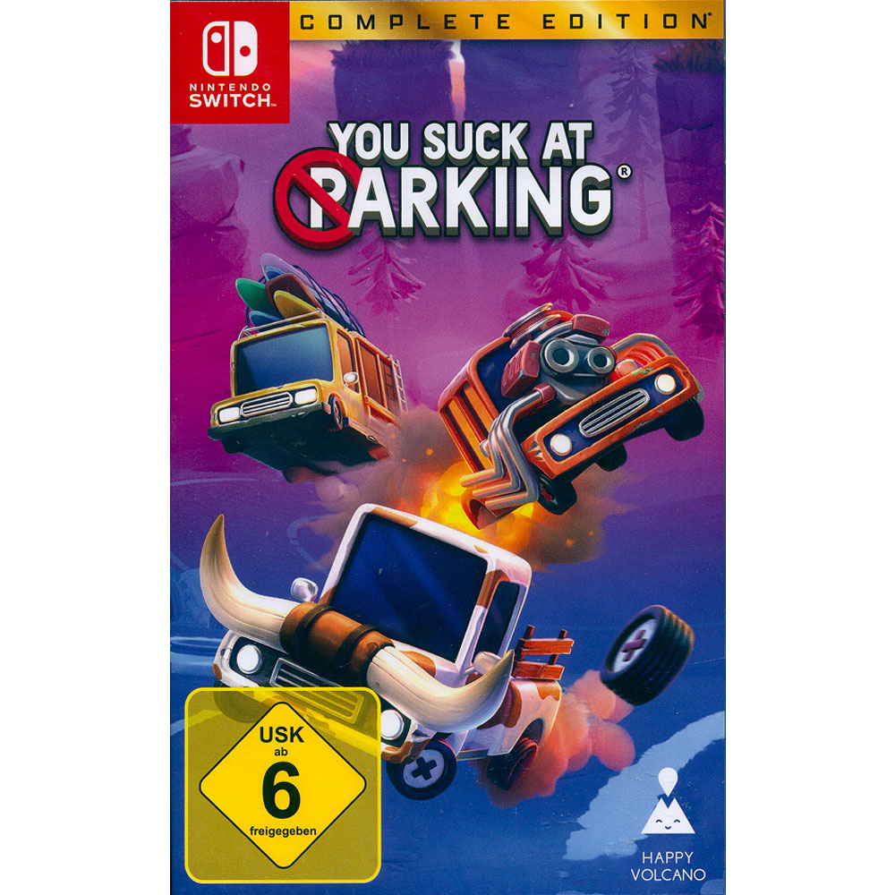 Nintendo 任天堂 NS Switch《狂野泊車 完整版 You Suck At Parking 停車行不行》中英日文歐版
