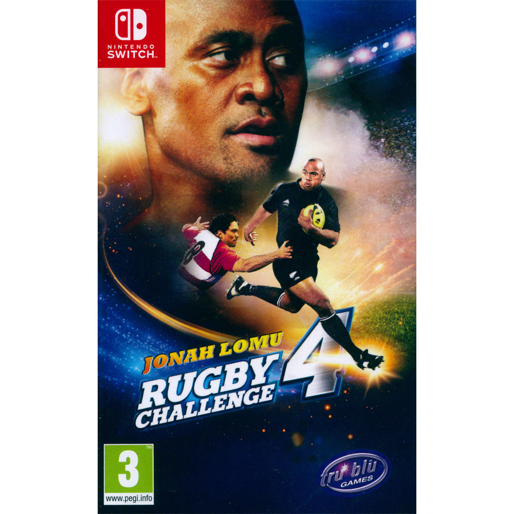 Nintendo 任天堂 NS Switch《喬納羅姆 橄欖球挑戰賽4 Jonah Lomu Rugby Challenge 4》英文歐版