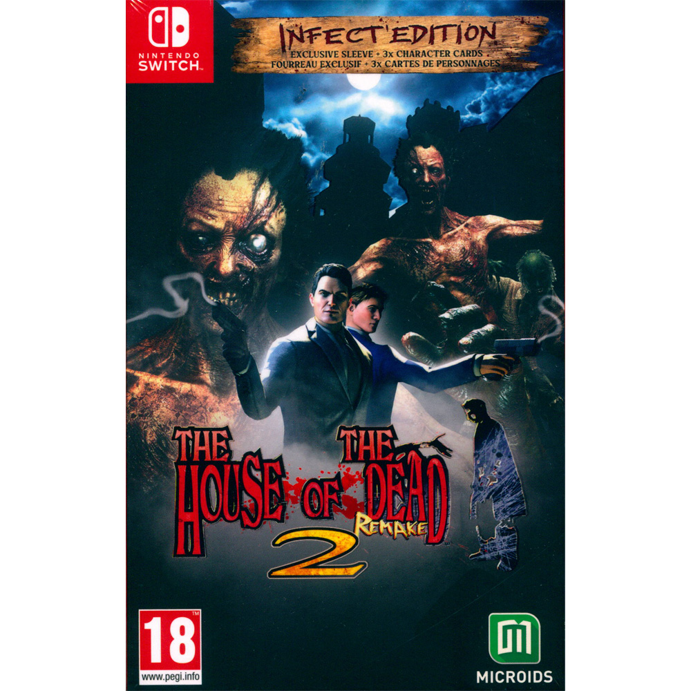 Nintendo 任天堂 NS Switch《死亡鬼屋 2 重製版 感染版 THE HOUSE OF THE DEAD 2》中英日文歐版
