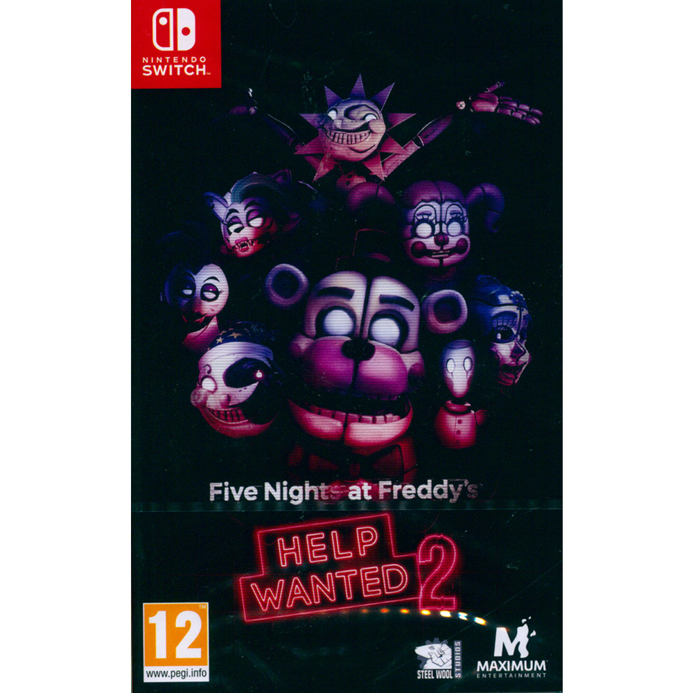 Nintendo 任天堂 NS Switch《佛萊迪之五夜驚魂：求救訊號2 Five Nights at Freddys: Help Wanted 2》中英日文歐版