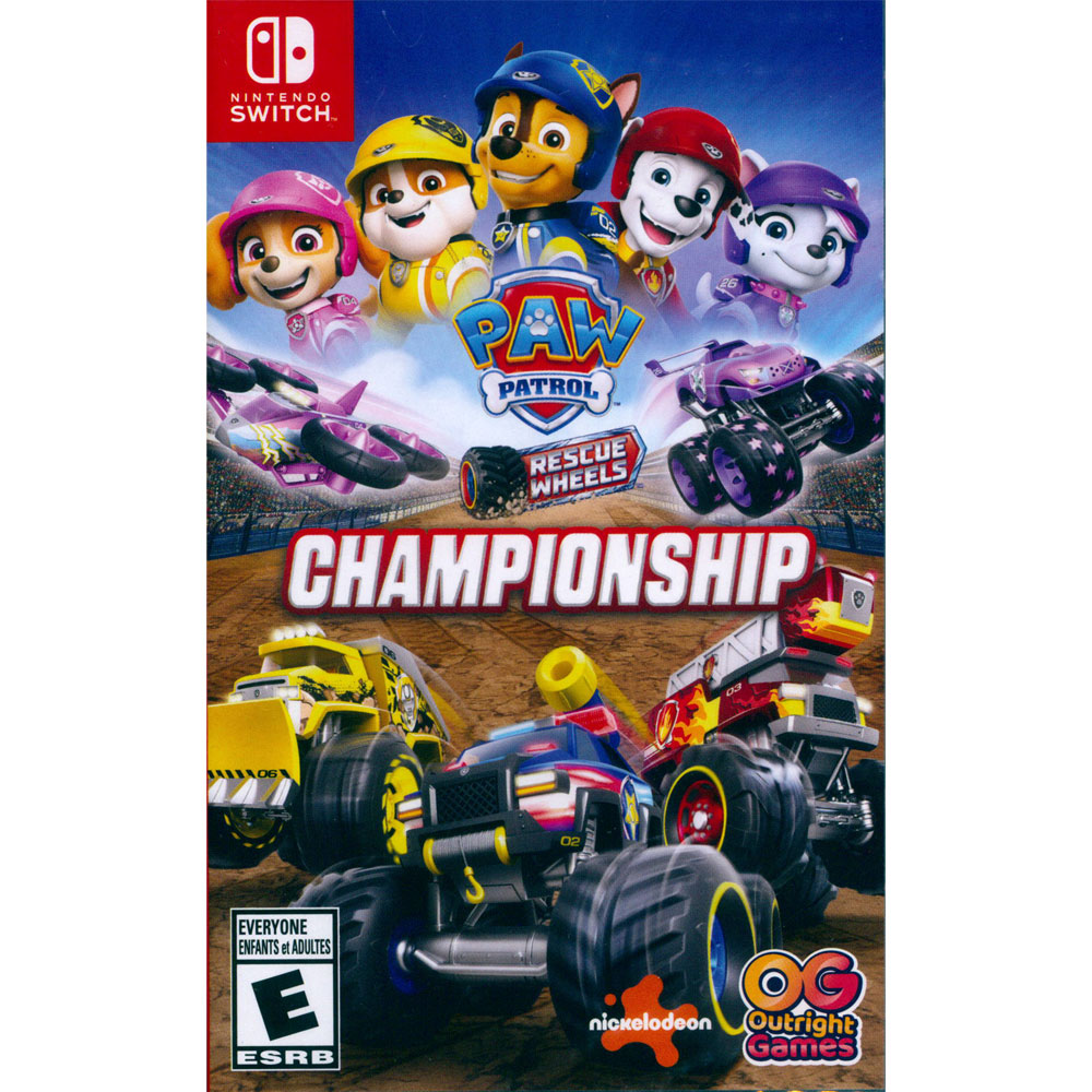 Nintendo 任天堂 NS Switch《汪汪隊立大功：威力賽車大獎賽 Paw Patrol Rescue Wheels Championship》中英文美版