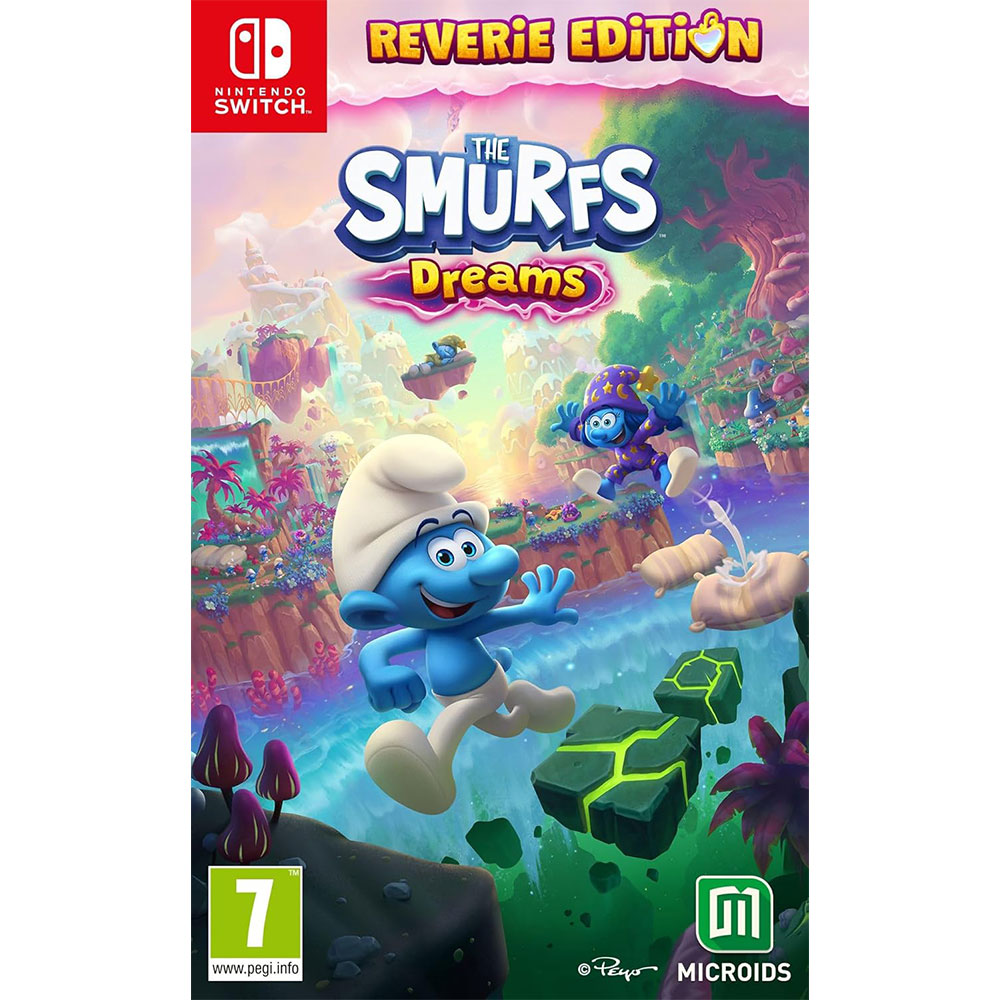 Nintendo 任天堂 NS Switch《藍色小精靈:夢想 夢幻版 The Smurfs: Dreams Reverie Edition》中英日文歐版