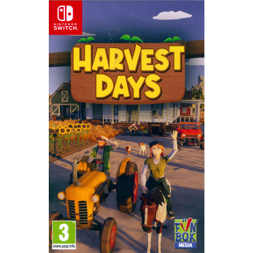 Nintendo 任天堂 NS Switch《農場模擬 豐收之日 Harvest Days》中英日文歐版