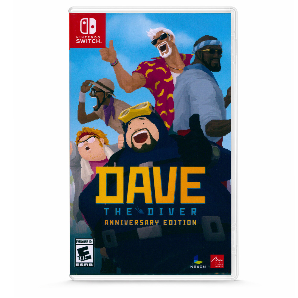 Nintendo 任天堂 NS Switch《潛水員戴夫 週年紀念版 Dave The Diver Anniversary》中英日文美版