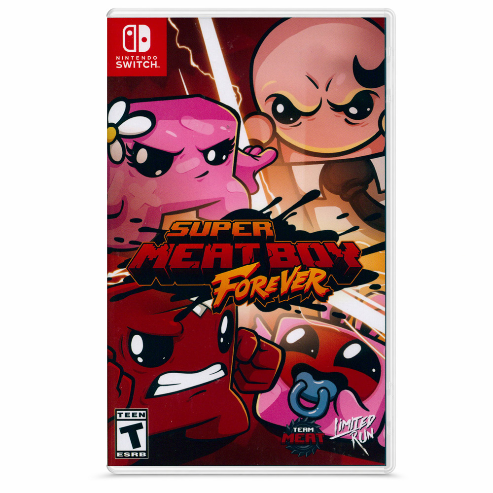 Nintendo 任天堂 NS Switch《超級肉肉男孩：永恆不朽 SUPER MEAT BOY FOREVER》中英日文美版