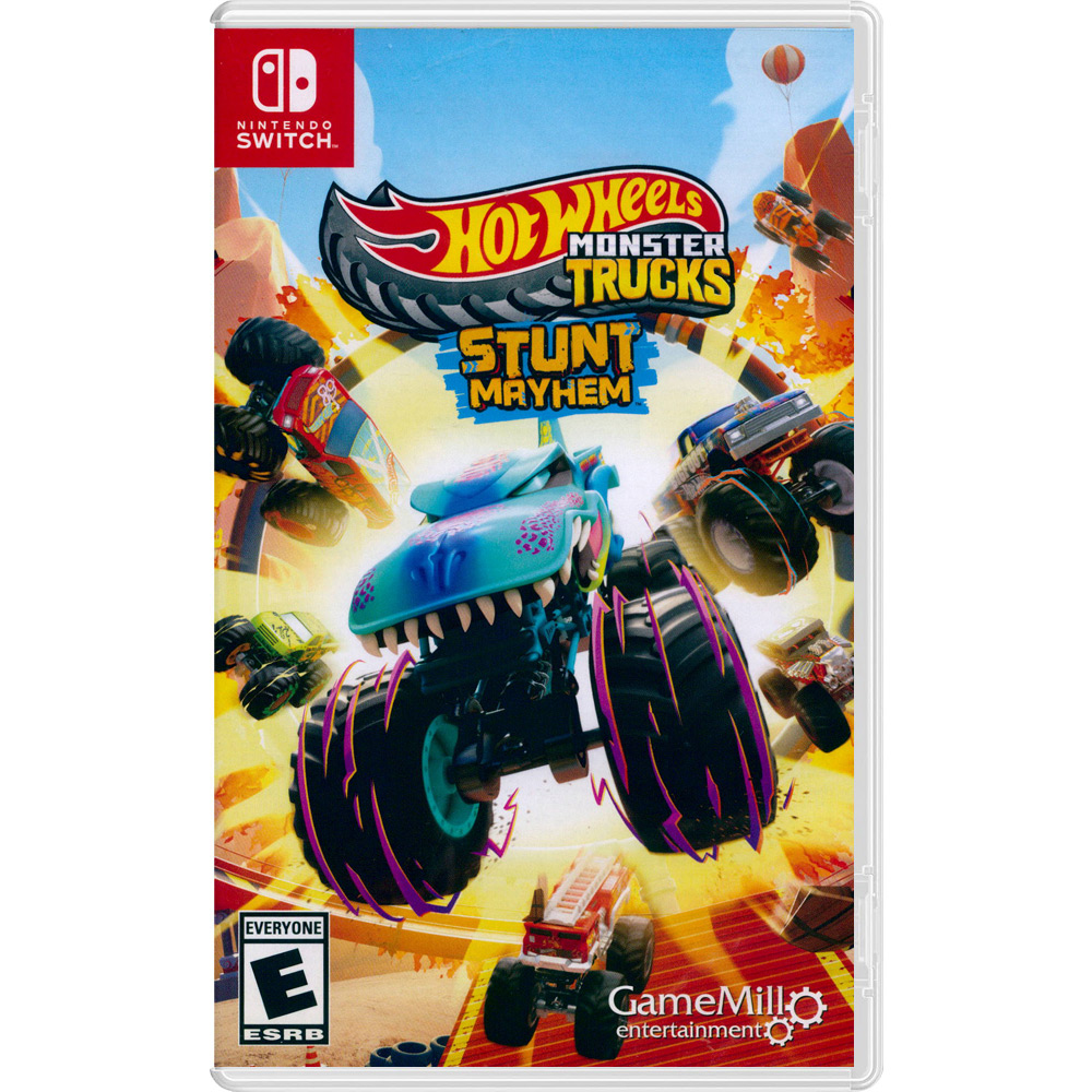 Nintendo 任天堂 NS Switch《風火輪怪獸卡車：特技狂飆 Hot Wheels Monster Trucks: Stunt Mayhem》英文美版