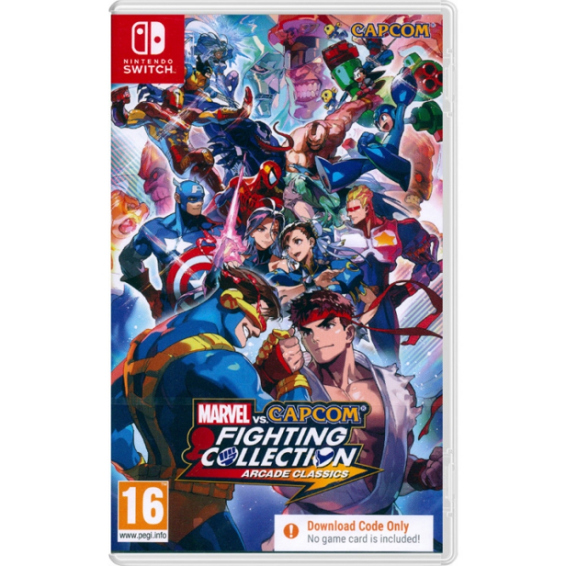 Nintendo 任天堂 NS Switch《Marvel vs.Capcom 格鬥合集大型電玩經典 》中英日文歐版 (盒裝序號)