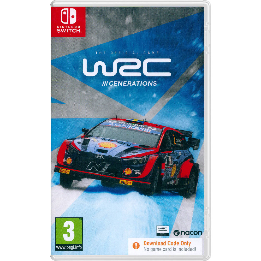 Nintendo 任天堂 NS Switch《世界越野冠軍賽 世代 WRC: Generations》中英日文歐版 (盒裝序號)