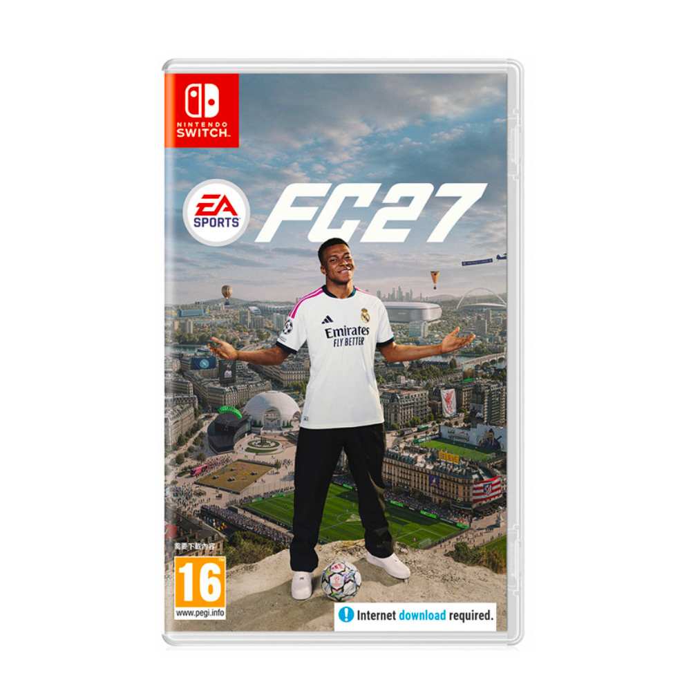 Nintendo 任天堂 Switch NS EA SPORTS FC 27 國際版封面 支援中文