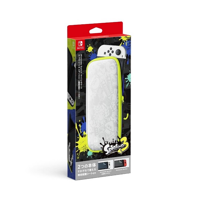 Nintendo 任天堂Switch 原廠斯普拉遁3 漆彈大作戰便攜包- PChome 24h購物