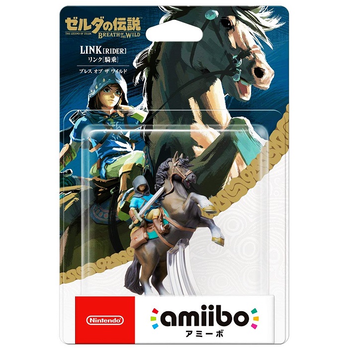 Nintendo 任天堂 amiibo 荒野之息 林克 騎馬 薩爾達傳說系列