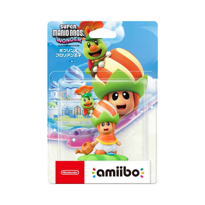 amiibo 任天堂 NS 苞普林&花洛里安王子(超級瑪利歐兄弟 驚奇系列)