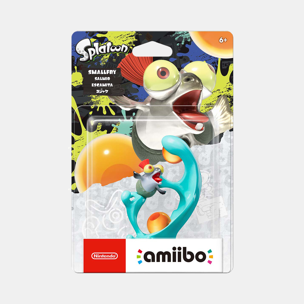 Nintendo 任天堂 Switch amiibo 小鮭魚【斯普拉遁 系列】