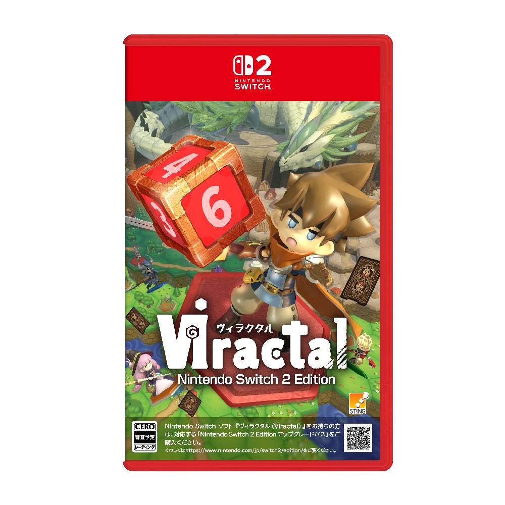 Nintendo 任天堂Switch2 NS2 維拉克塔爾Viractal 日中版2026/10/1 上市
