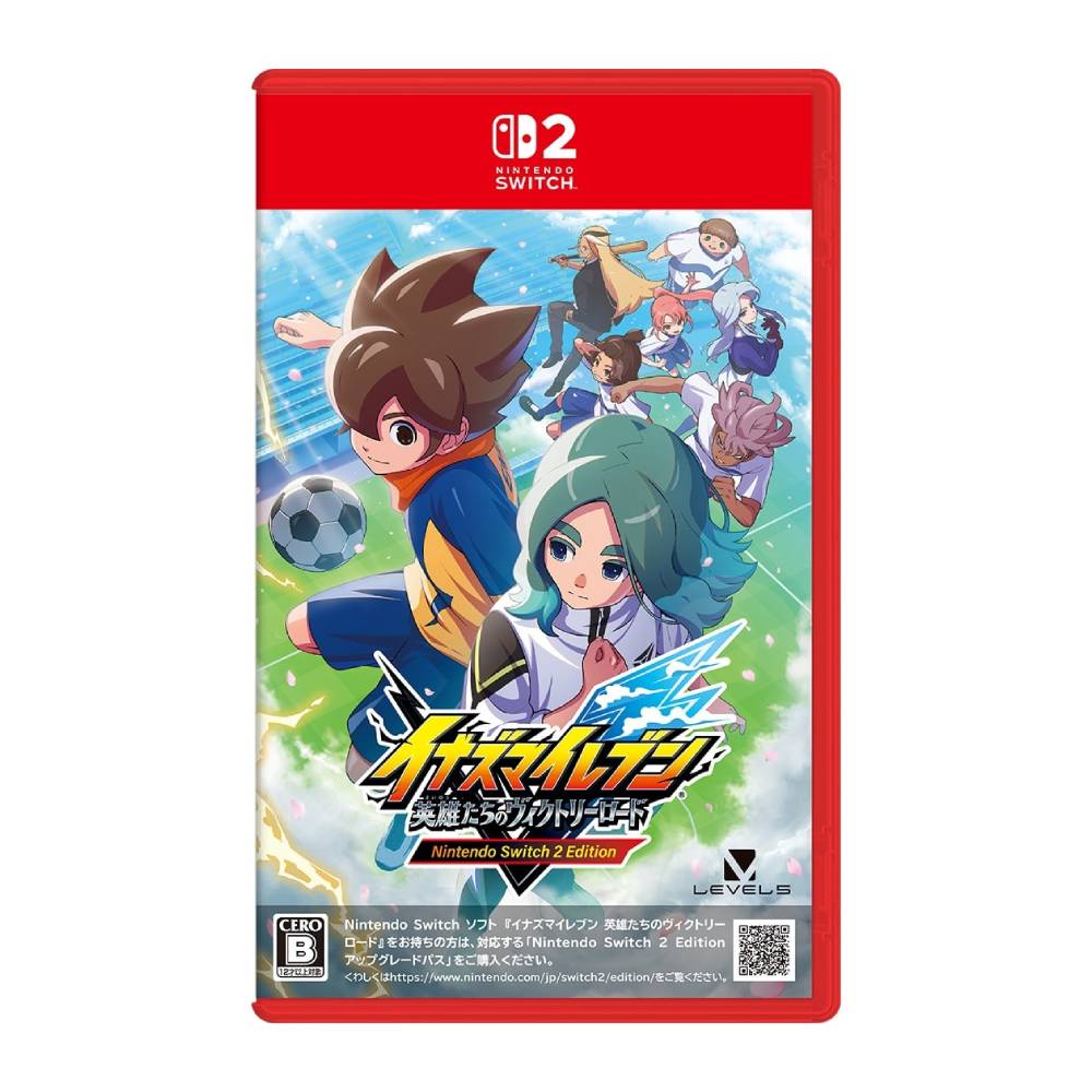 Nintendo 任天堂 Switch2 NS2 閃電十一人:勝利之路 日版封面 支援中文
