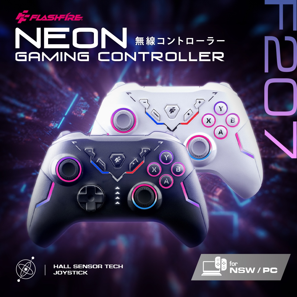 NEON 遊隼無線高效能手把 PC Switch iOS Android 附2.4G無線接收器