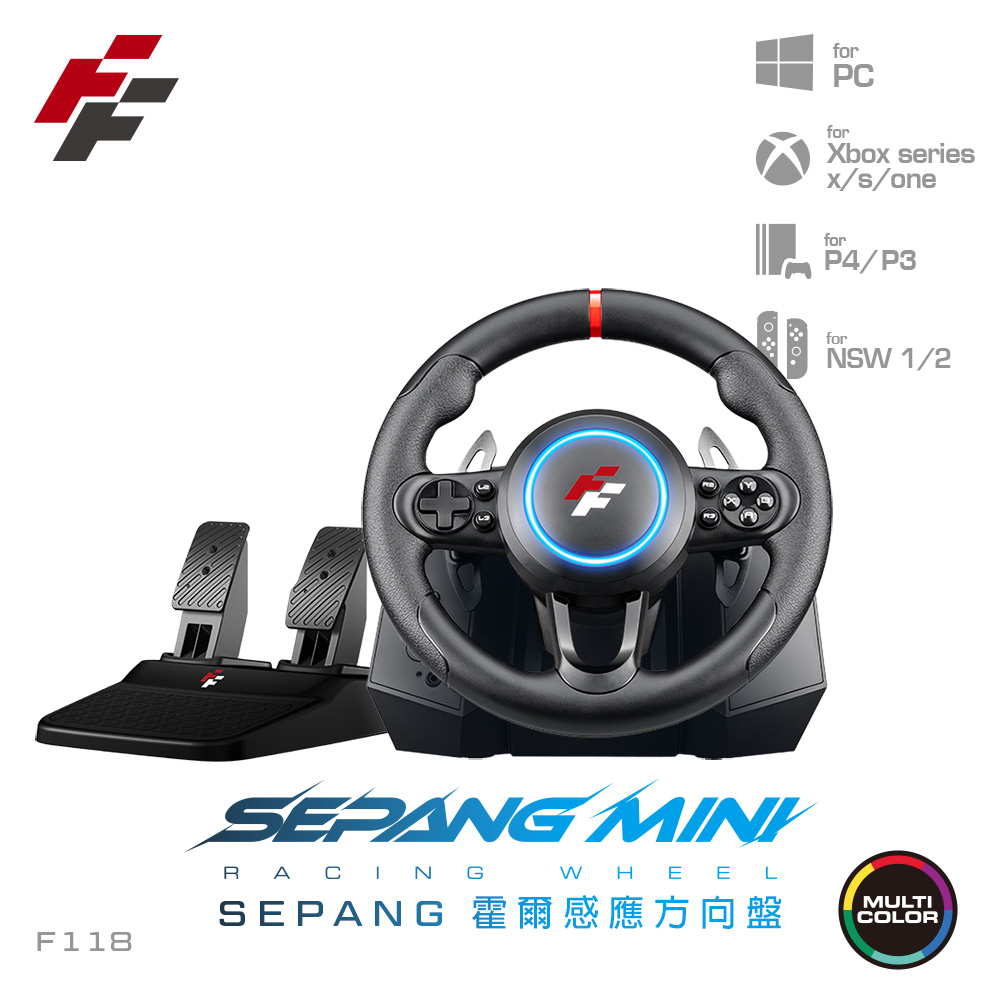 FlashFire Sepang Mini racing wheel 霍爾感應方向盤- PChome 24h購物