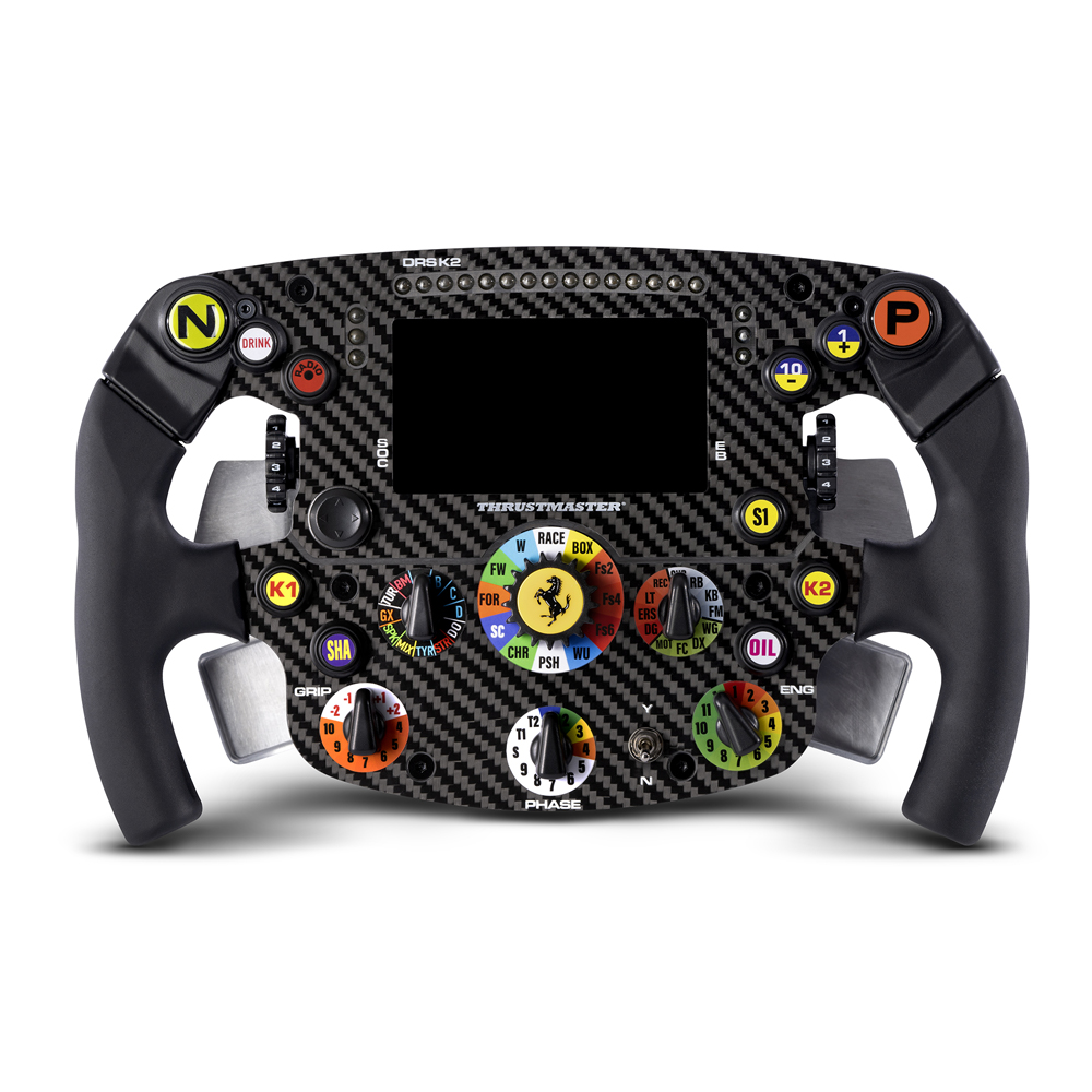 THRUSTMASTER 圖馬思特 FERRARI SF1000 TM FORMULA WHEEL ADD-ON 法拉利面板 (面版安裝於原方向盤底座上)