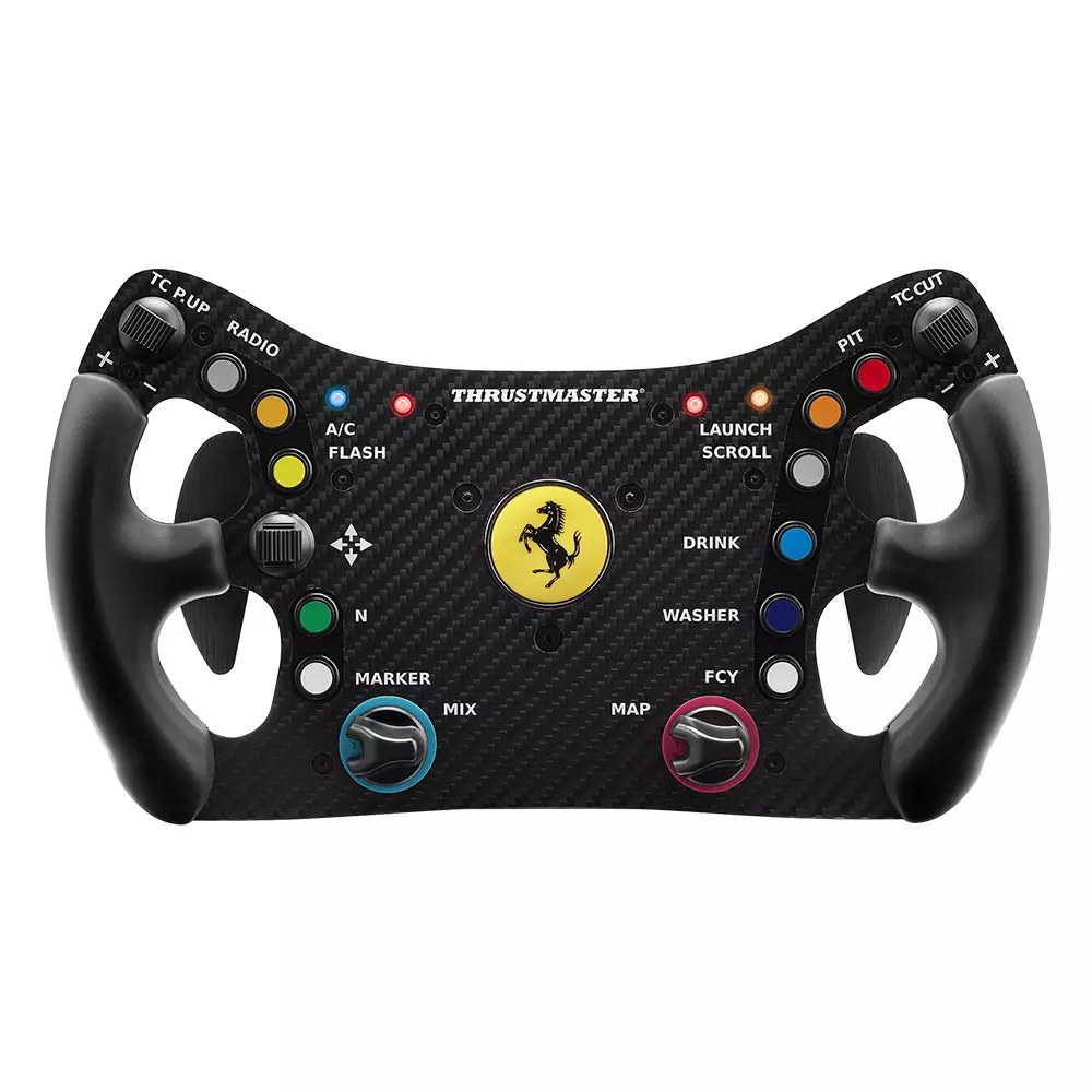 THRUSTMASTER THRUSTMASTER圖馬思特 F488 GT3 Wheel Add On法拉利授權 賽車方向盤面