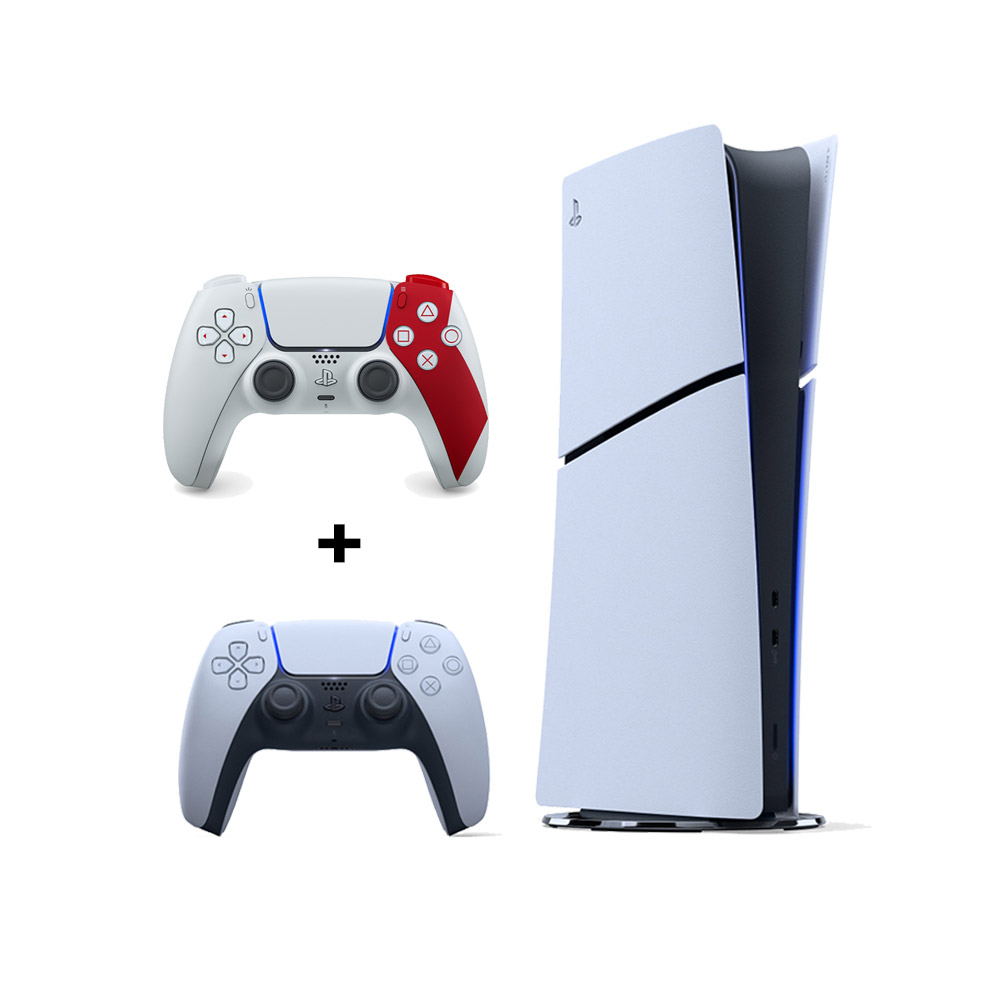 PS5 遊戲主機 (數位版)+DualSense無線控制器–《God of War》20週年限量版