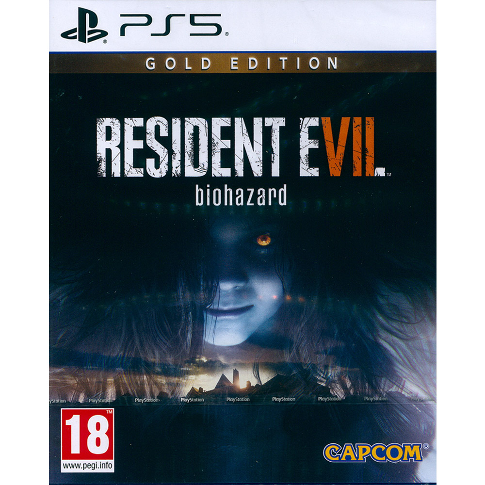 PlayStation PS5《惡靈古堡 7 黃金版 重製版 Resident Evil 7 Biohazard GOLD EDITION》中英日文歐版