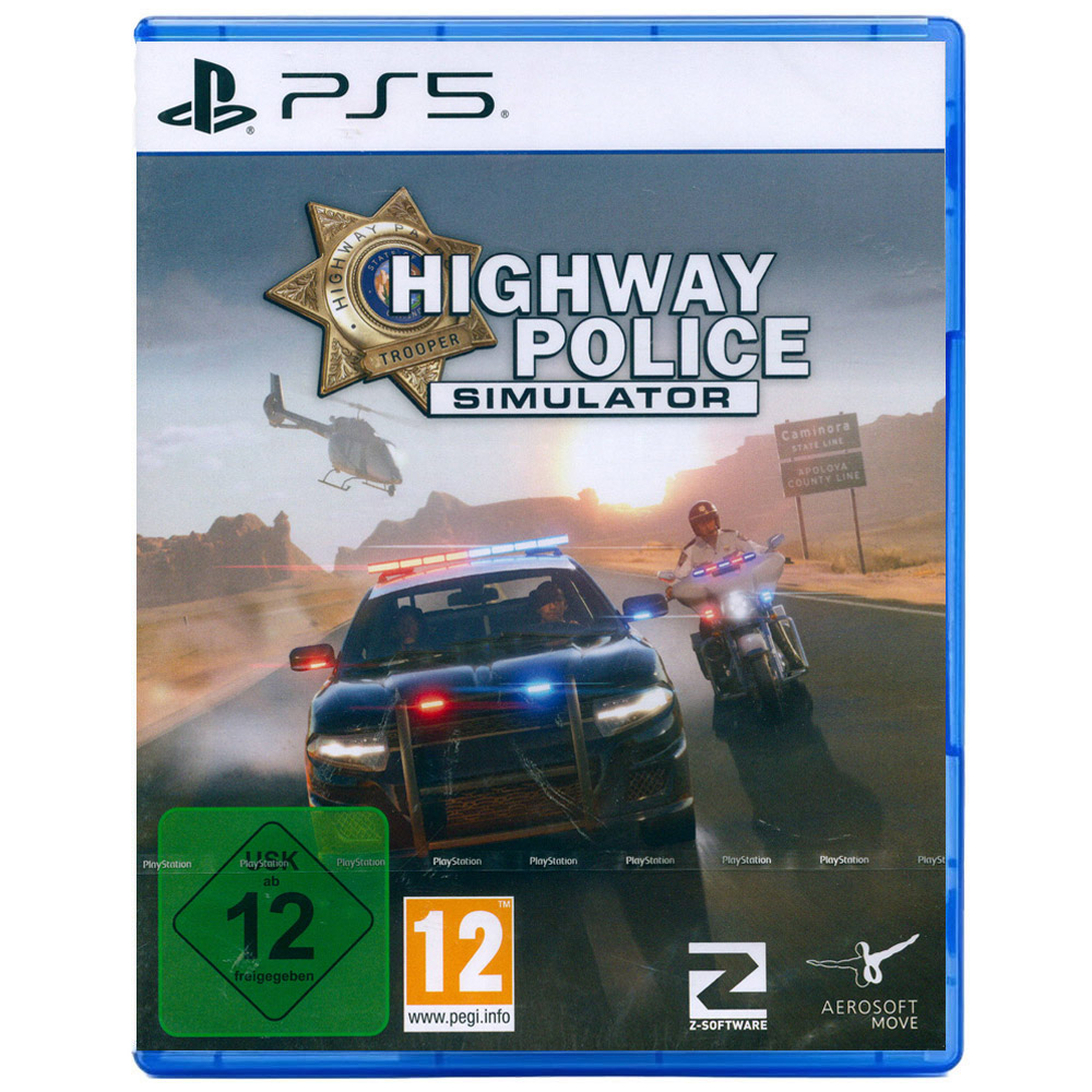 PlayStation PS5《高速公路警察模擬器 Highway Police Simulator》中英文歐版