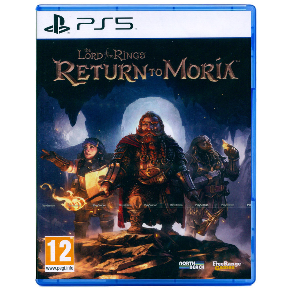 PlayStation PS5《魔戒：重返摩瑞亞 THE LORD OF THE RINGS: RETURN TO MORIA》中英日文歐版