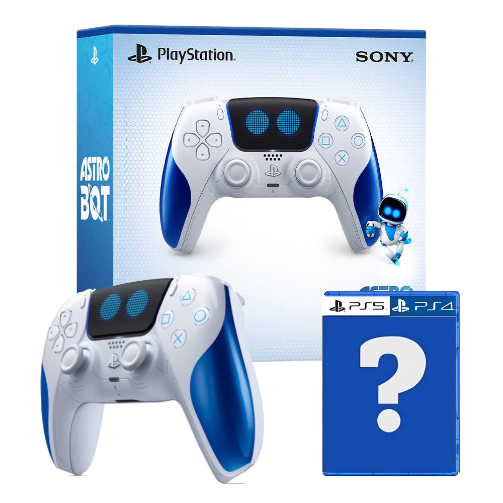 PlayStation PS5 Astro Bot 宇宙機器人特仕版無線控制器 台灣公司貨 x PS4/PS5遊戲自選