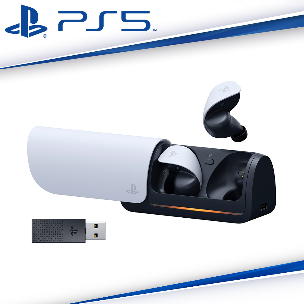SONY PS5原廠 PULSE Explore 真無線藍芽 耳塞式耳機 白色 CFI-ZWE1 (含適配器) AI雜訊抑制