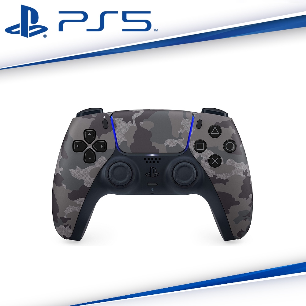 SONY PS5原廠 DualSense 無線控制器-深灰迷彩 CFI-ZCT2G06