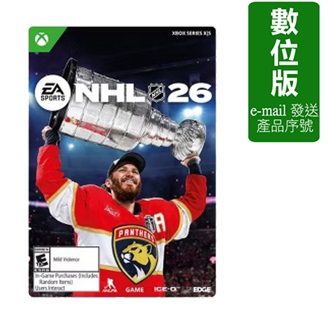 Xbox 《EA SPORT M NHL 26》標準版/Xbox Series X/S適用